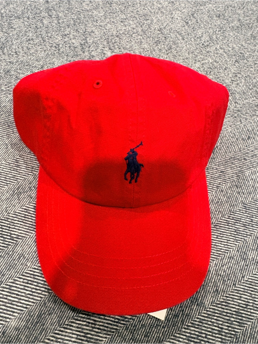 Polo Ralph Lauren The Iconic Cotton Chino Ball Cap | color: red | one siz